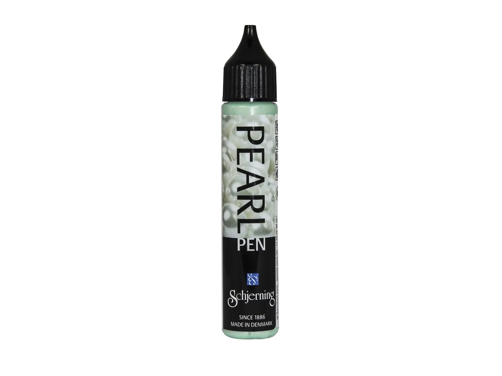 Schjerning Pearl Pen, Mint, Væske, 3D effekt, 28 ml, 1 stk