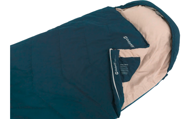 Outwell Caldera Prime Deckenschlafsack Reißverschluss links bis 190 cm
