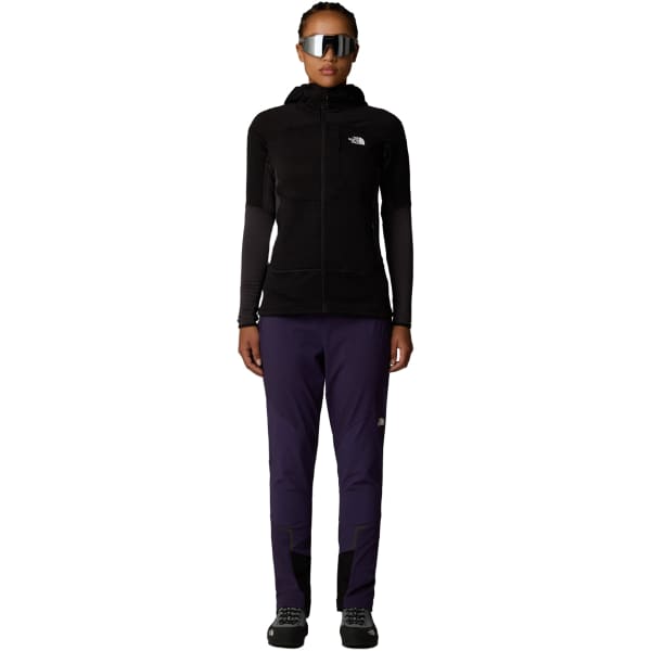 Veste polaire ski rando THE NORTH FACE W STORMGAP POWERGRID HOODIE TNF BLACK-ASPHALT GREY
