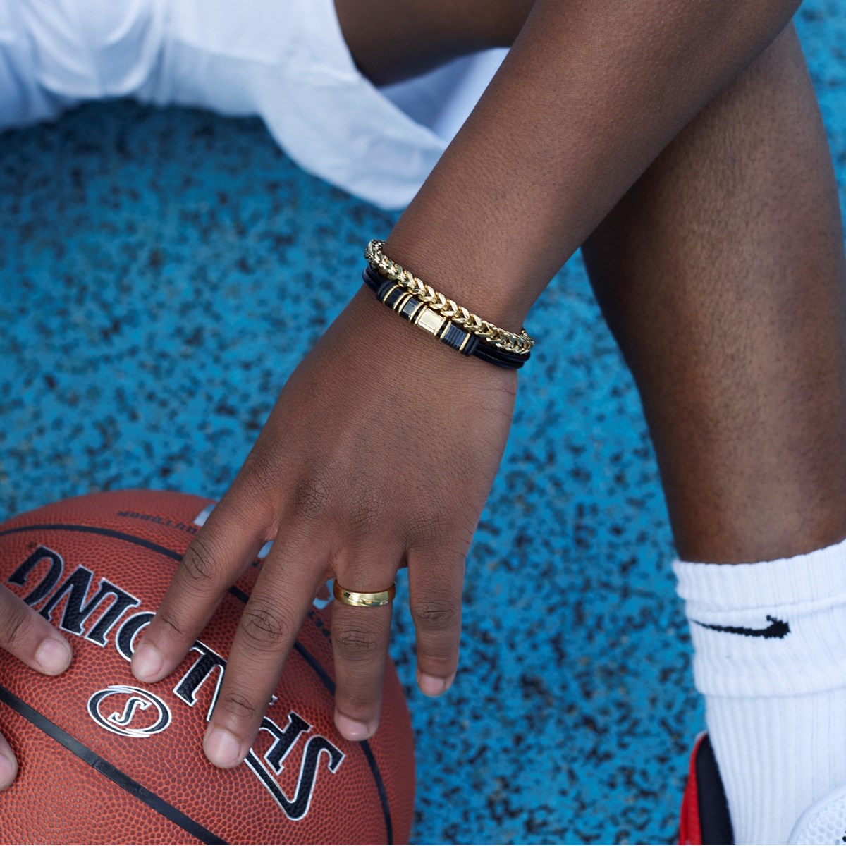 Bracelet souple Max en PVD