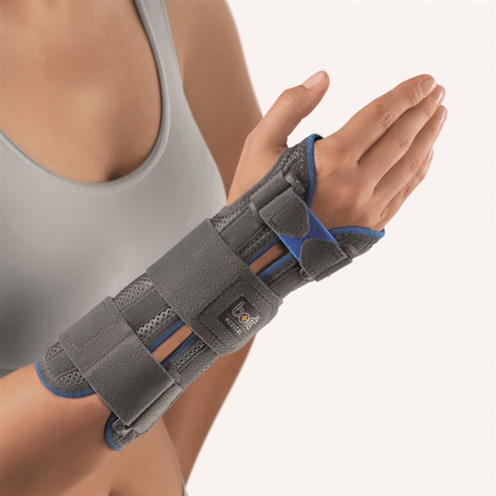 BORT Manustabil Handgelenkbandage<br>1 Stück, -21cm GrL 25cm, grau