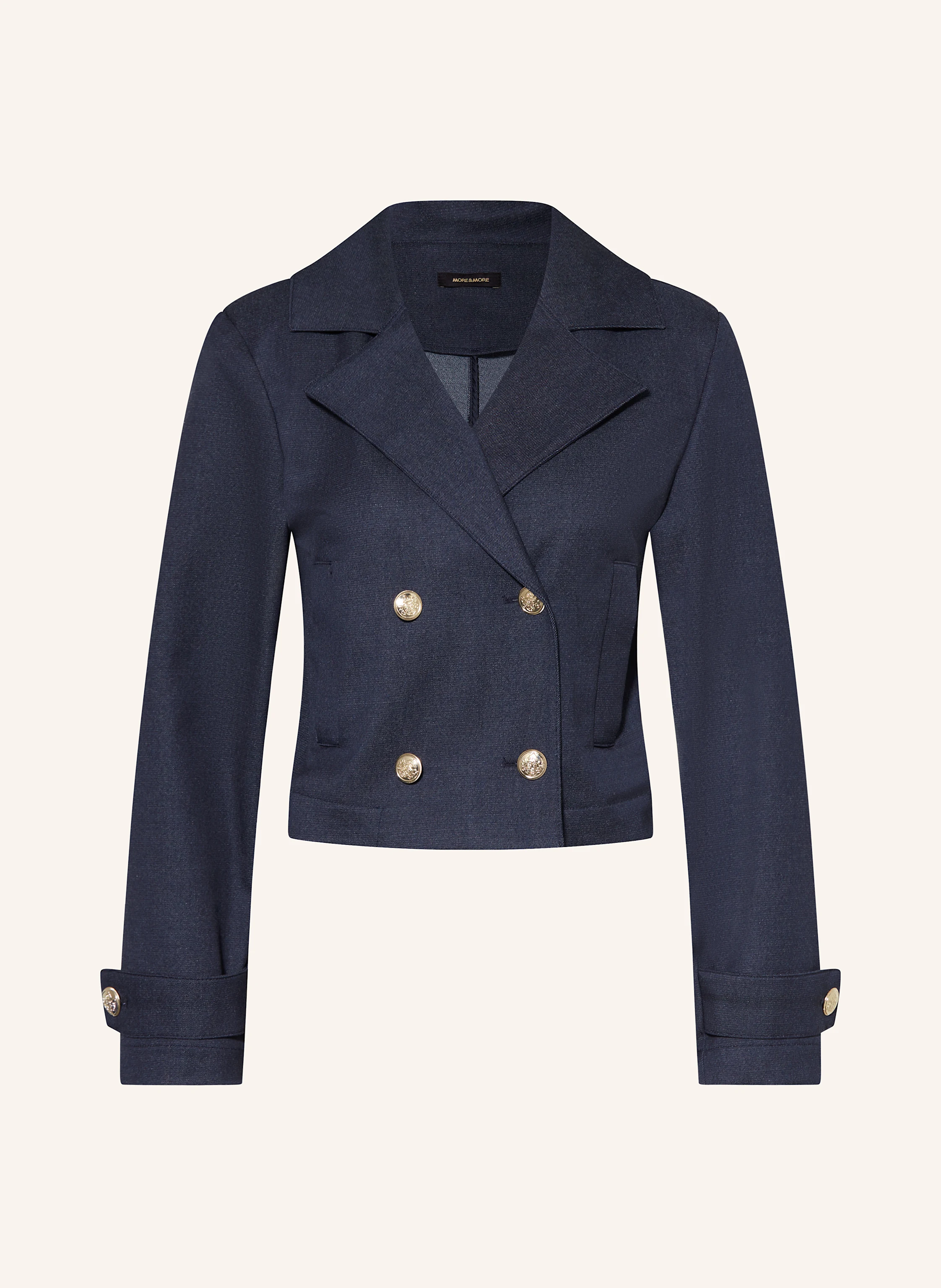 MORE & MORE Cabanjacke in Jeansoptik
