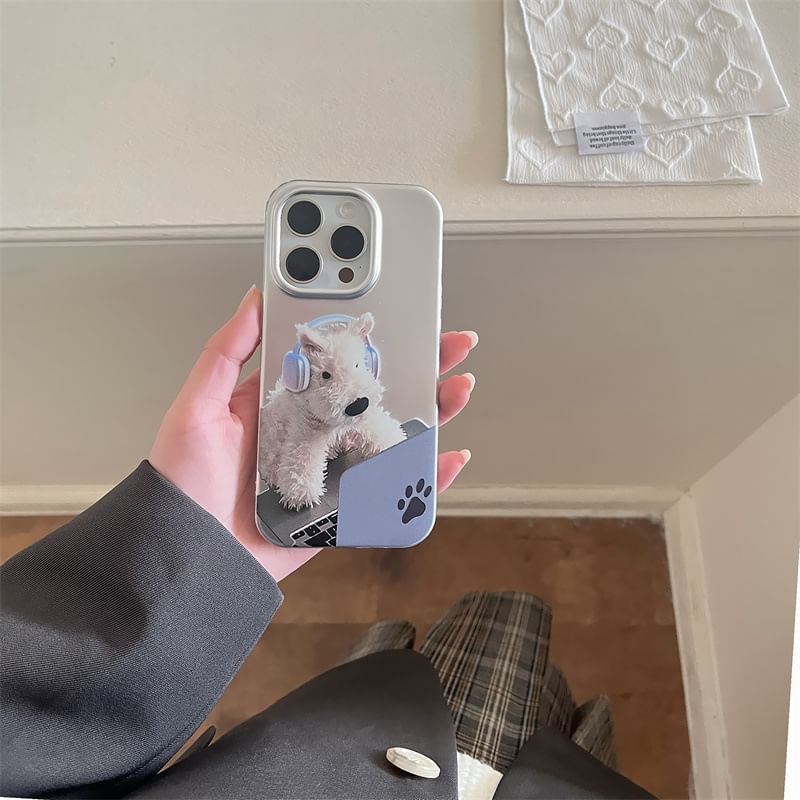 Fonekase - Hondentelefoonhoesje - iPhone 16 Pro Max / 16 Pro / 16 / 15 Pro Max / 15 Pro / 15 / 14 Pro Max / 14 Pro / 14 / 13 Pro Max / 13 Pro / 13