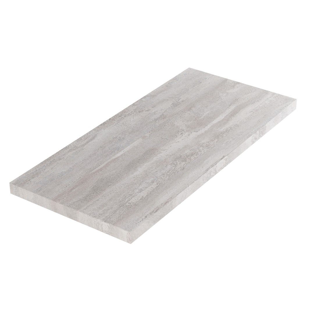 100cm wastafelblad voor de badkamer in betonlook