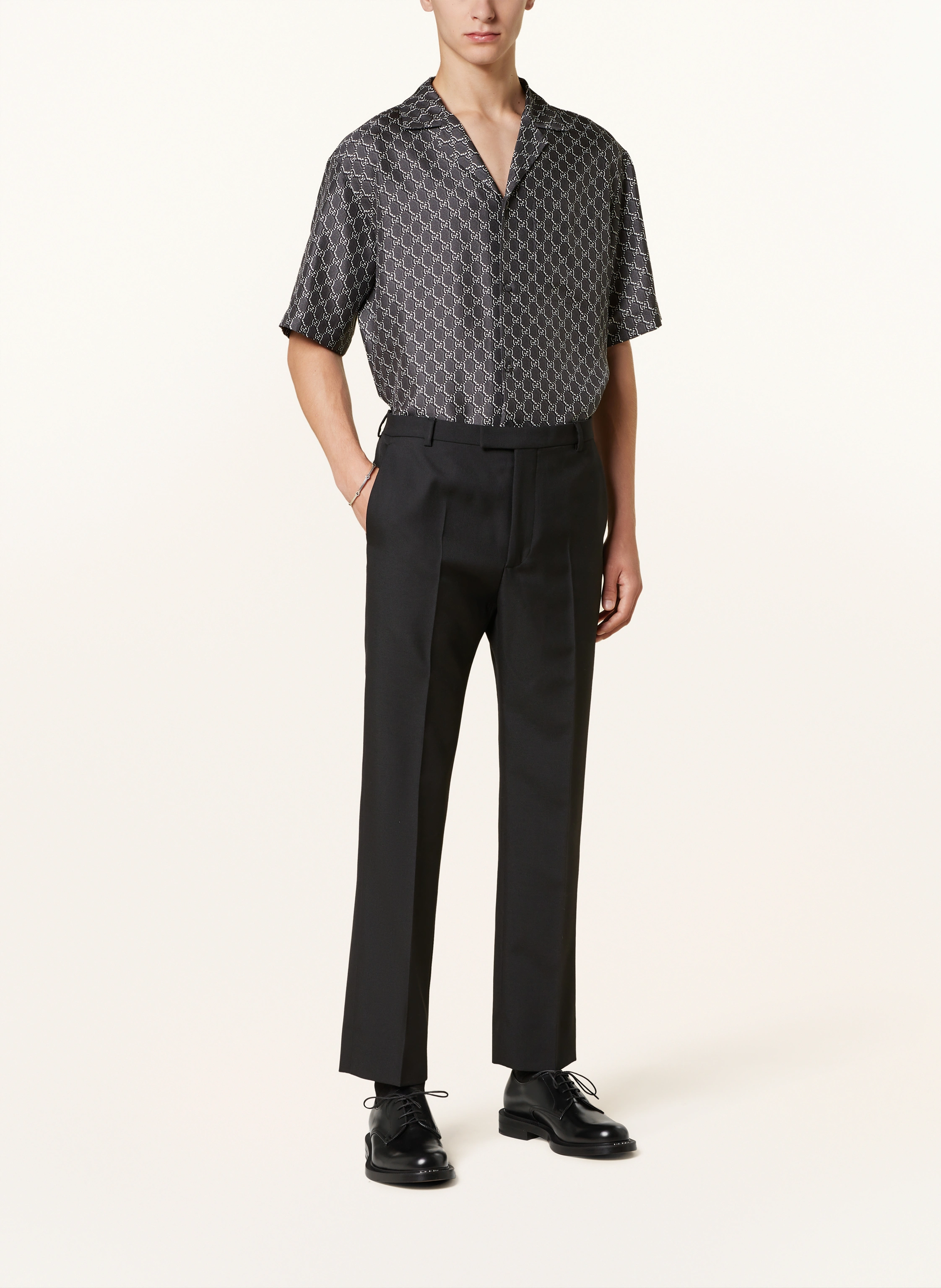 GUCCI Resorthemd aus Seide Comfort Fit