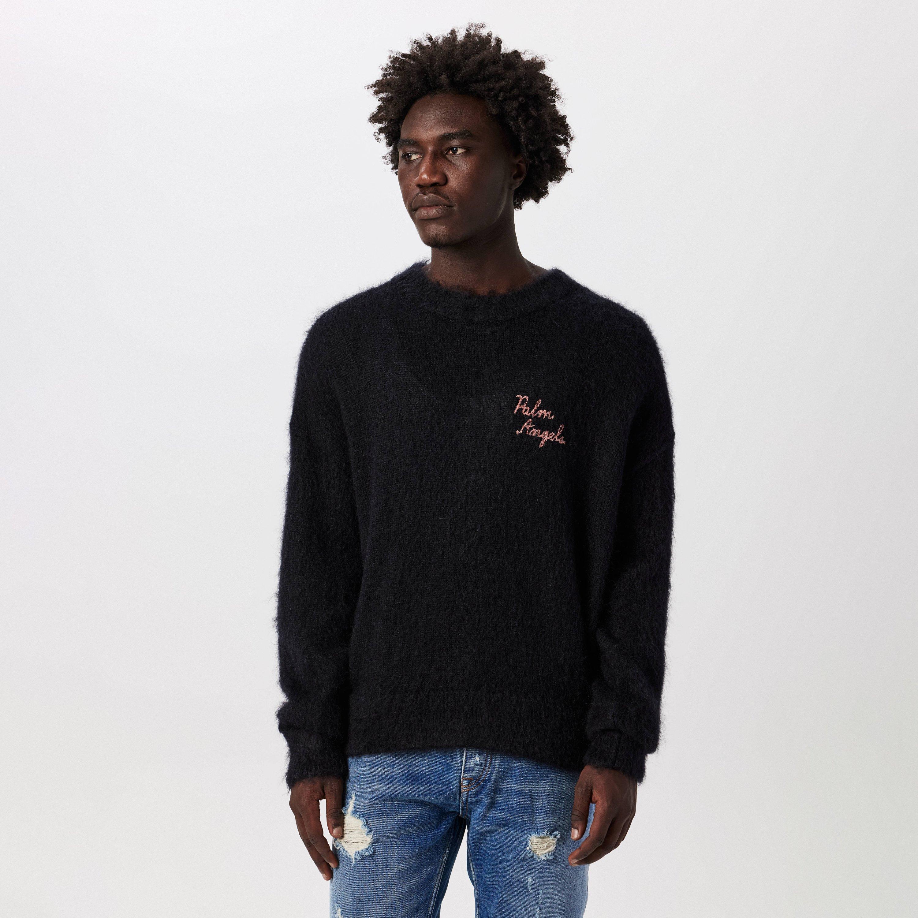 Palm Angels Brushed Palm Sweater