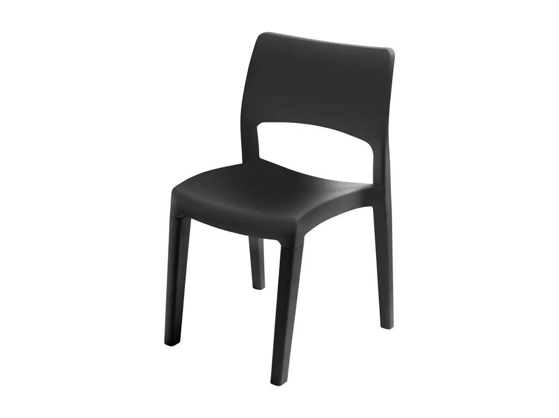 Ensemble de jardin avec table Giano et 4 chaises Klik/Klak