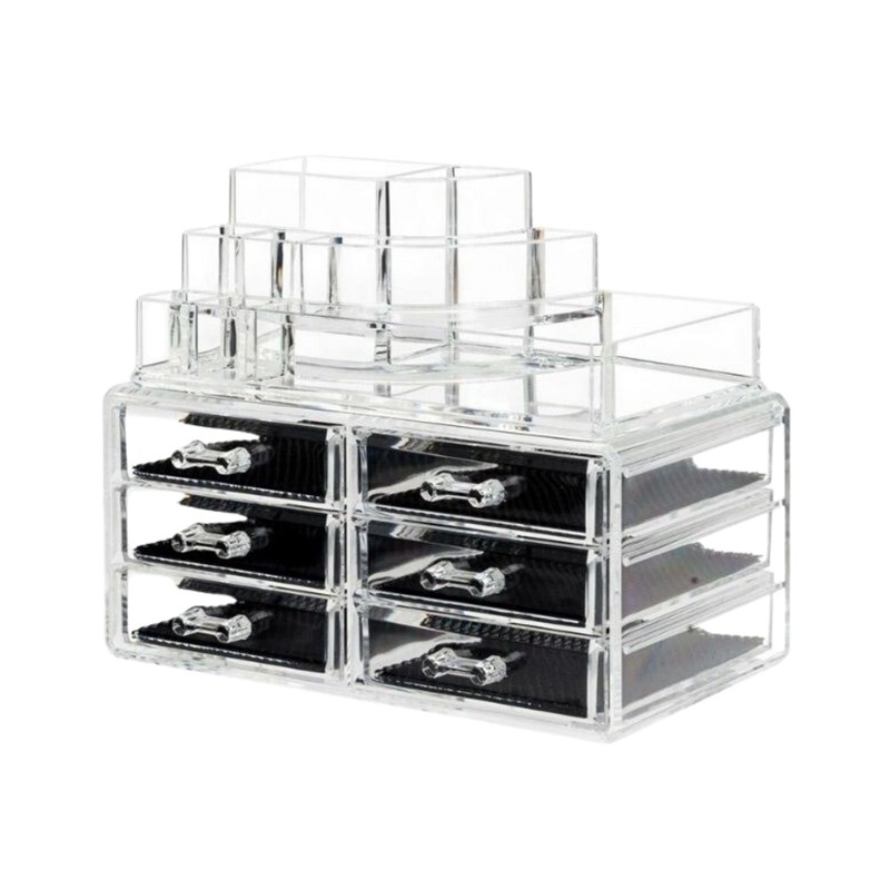 UNIQ<br>Organizer makeup m/6 skuffer