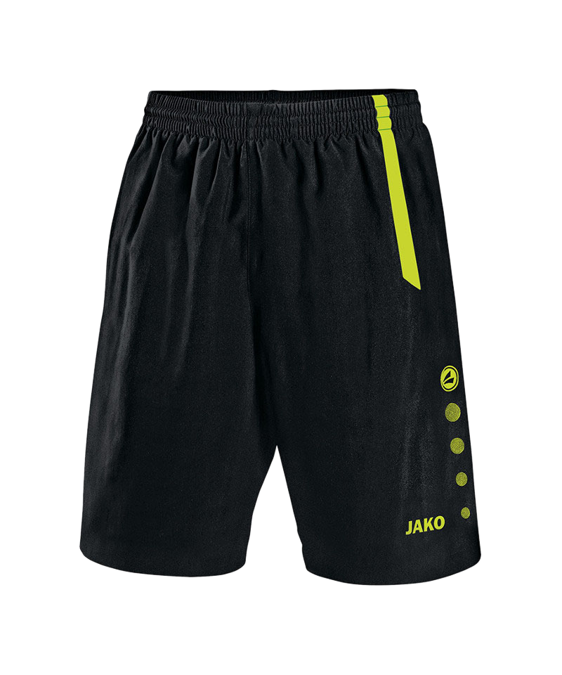 JAKO Turin Sporthose ohne Innenslip Schwarz F80