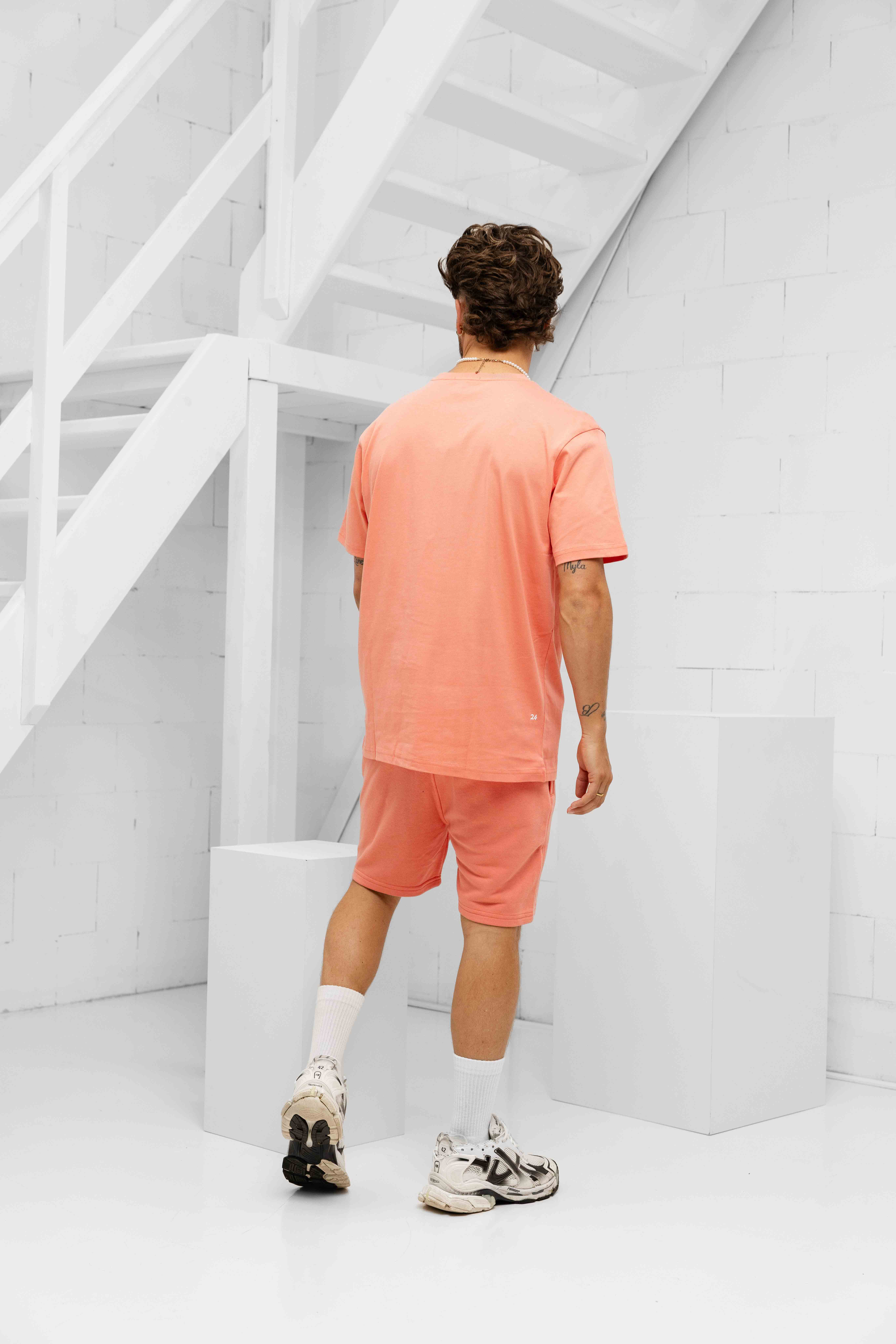24 Uomo Basic Zomerset Heren Perzik