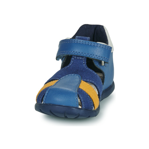 Geox - B ELTHAN BOY - Bleu / Jaune