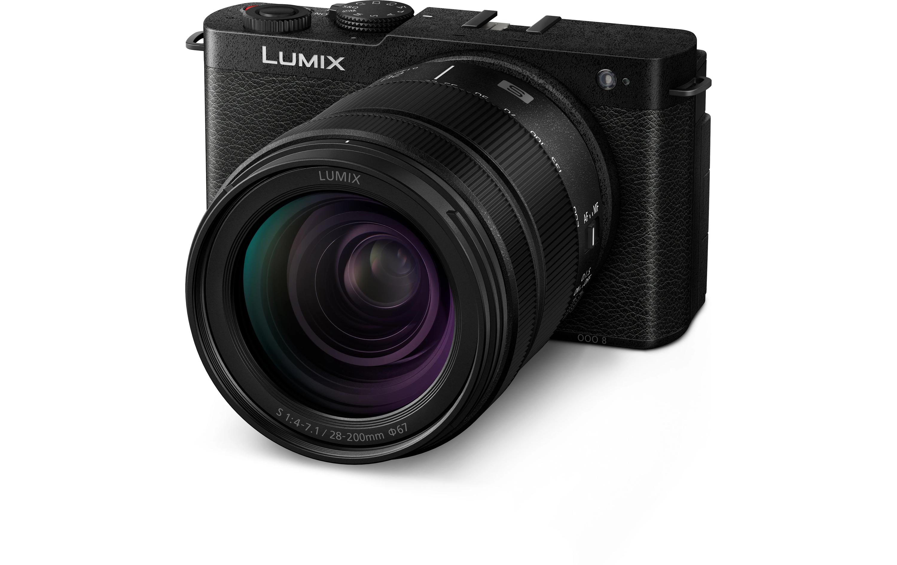 Fotokamera LUMIX S9 Kit 28–200mm F/4–7.1 Objektiv<br>Kompakte Open-Gate spiegellose Vollformatkamera inklusive Objektiv