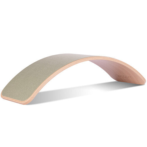Wobbel original blank gelakt met vilt - bos groen