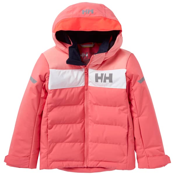 Veste de ski HELLY HANSEN K VERTICAL INS JACKET SUNSET PINK