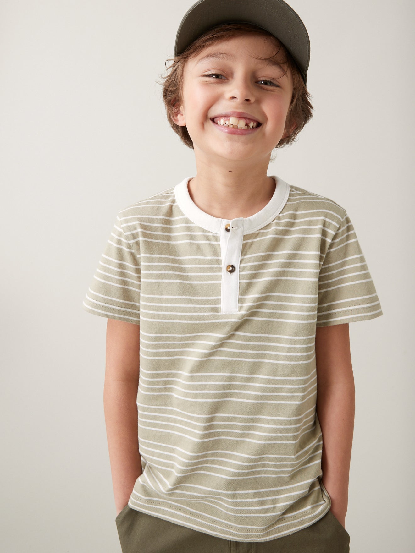 T-shirt rayé Garçon - Coton bio