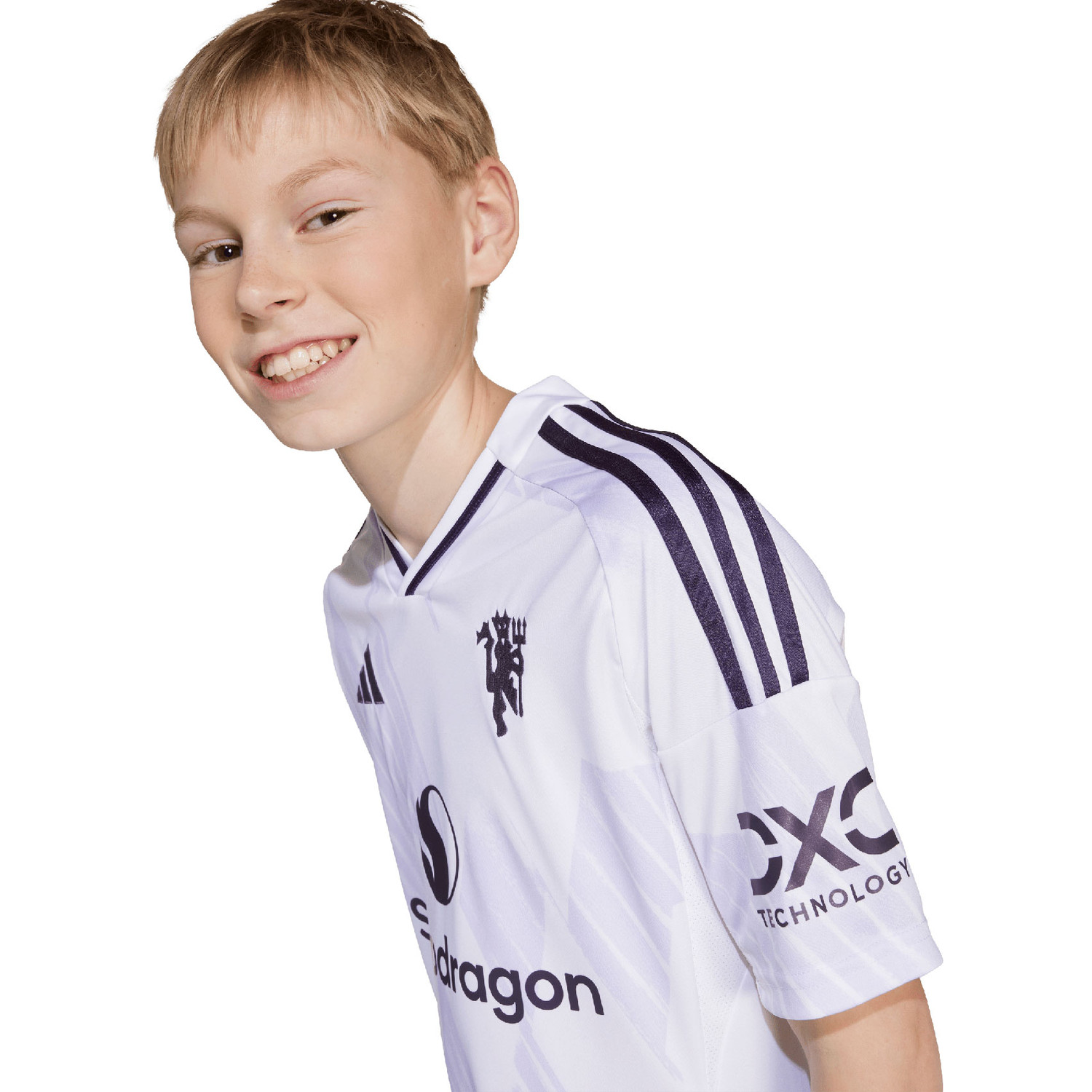 adidas Manchester United Uit Shirt Kids 2025/2026