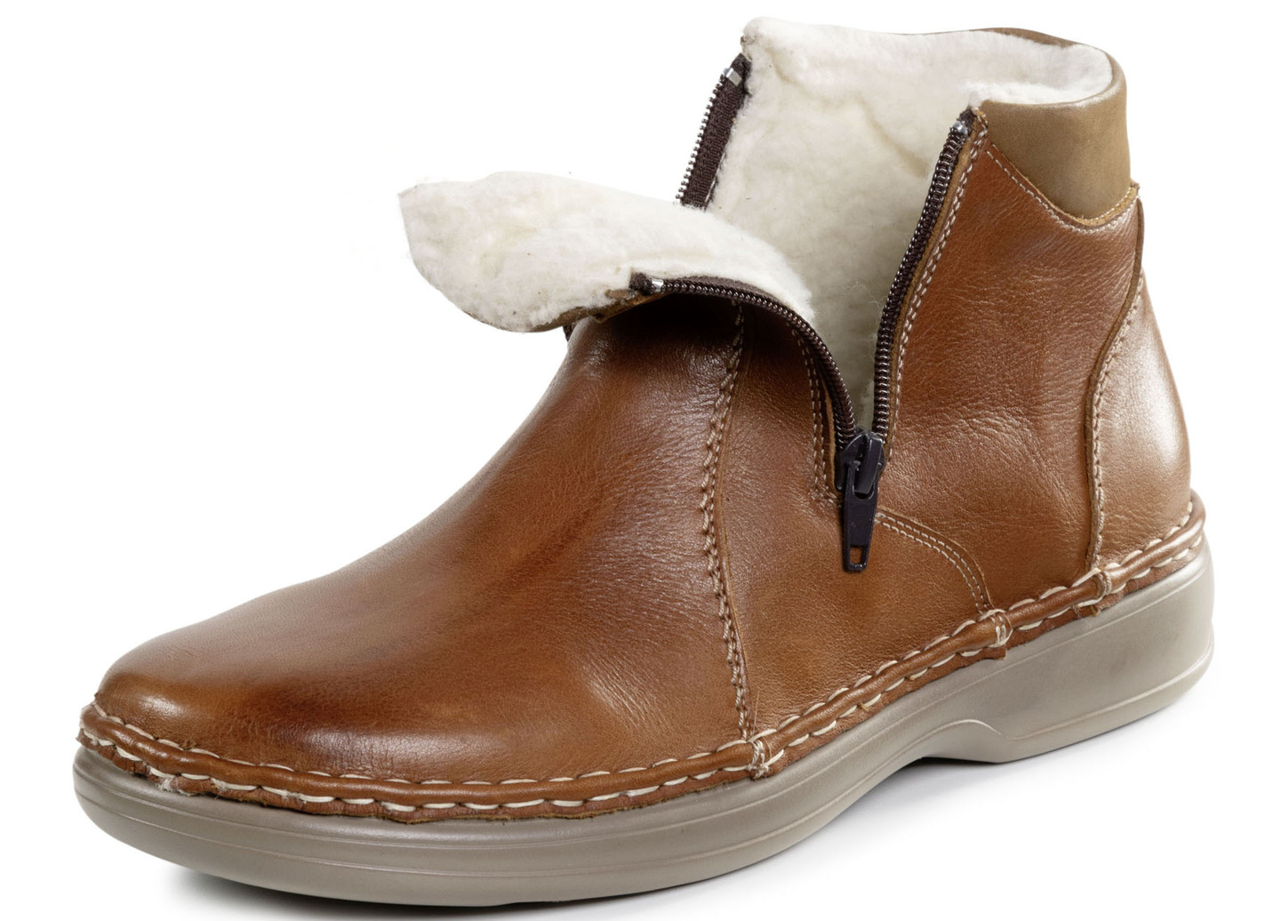 Stiefelette aus Nappaleder