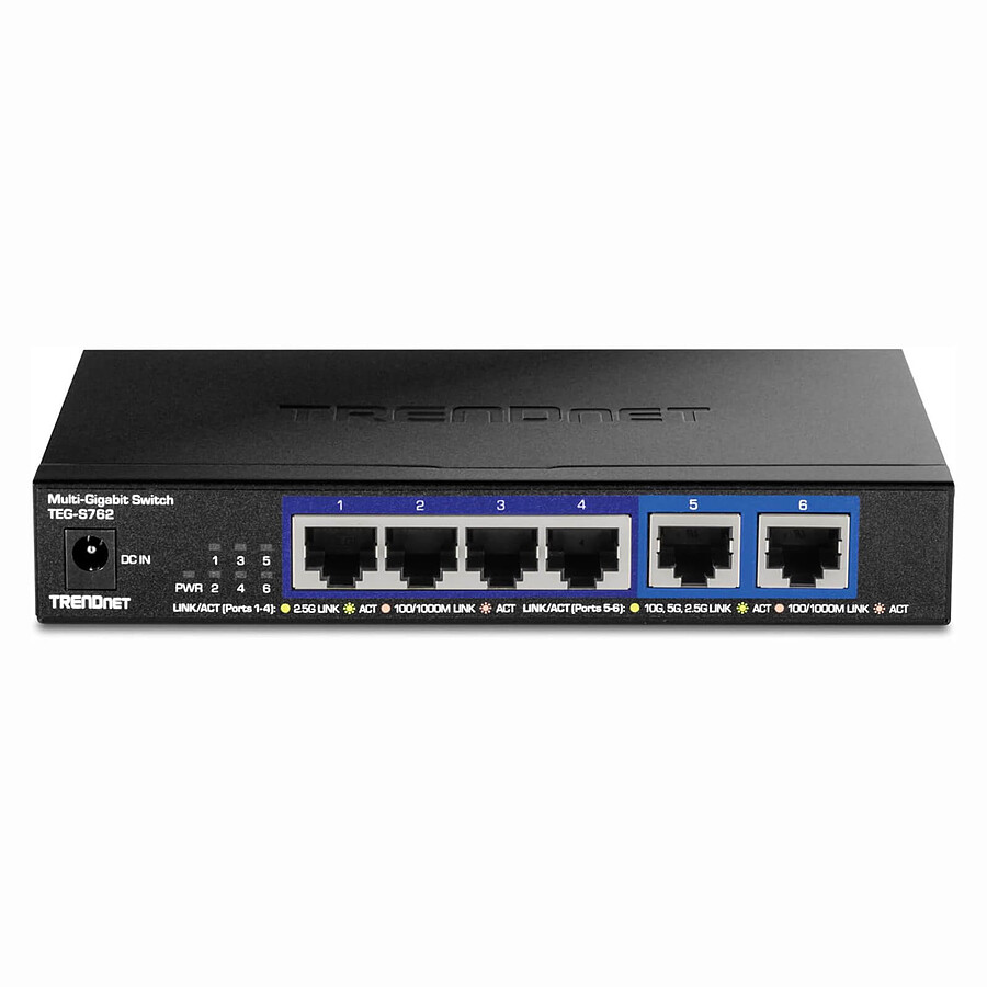 TrendNet TEG-S762 v2 - Switch 2 ports 10G + 4 ports 2,5G