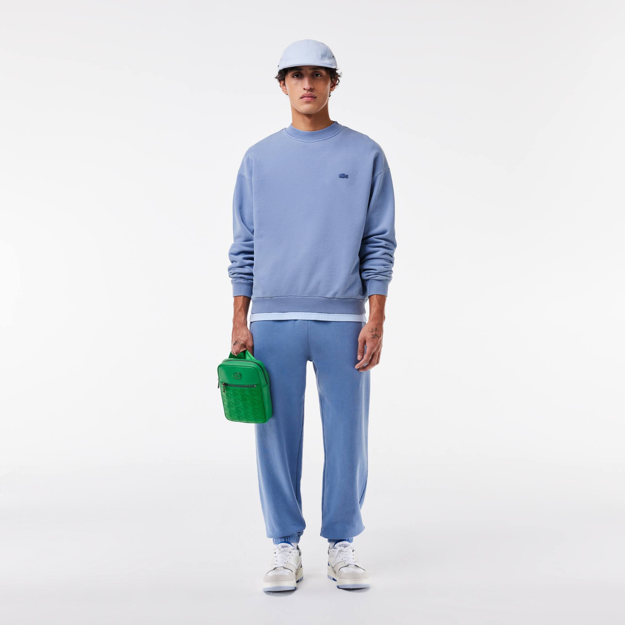 Jogging-Sweatshirt mit natürlicher Färbung Sweatshirts - Blau - Lacoste - Herren