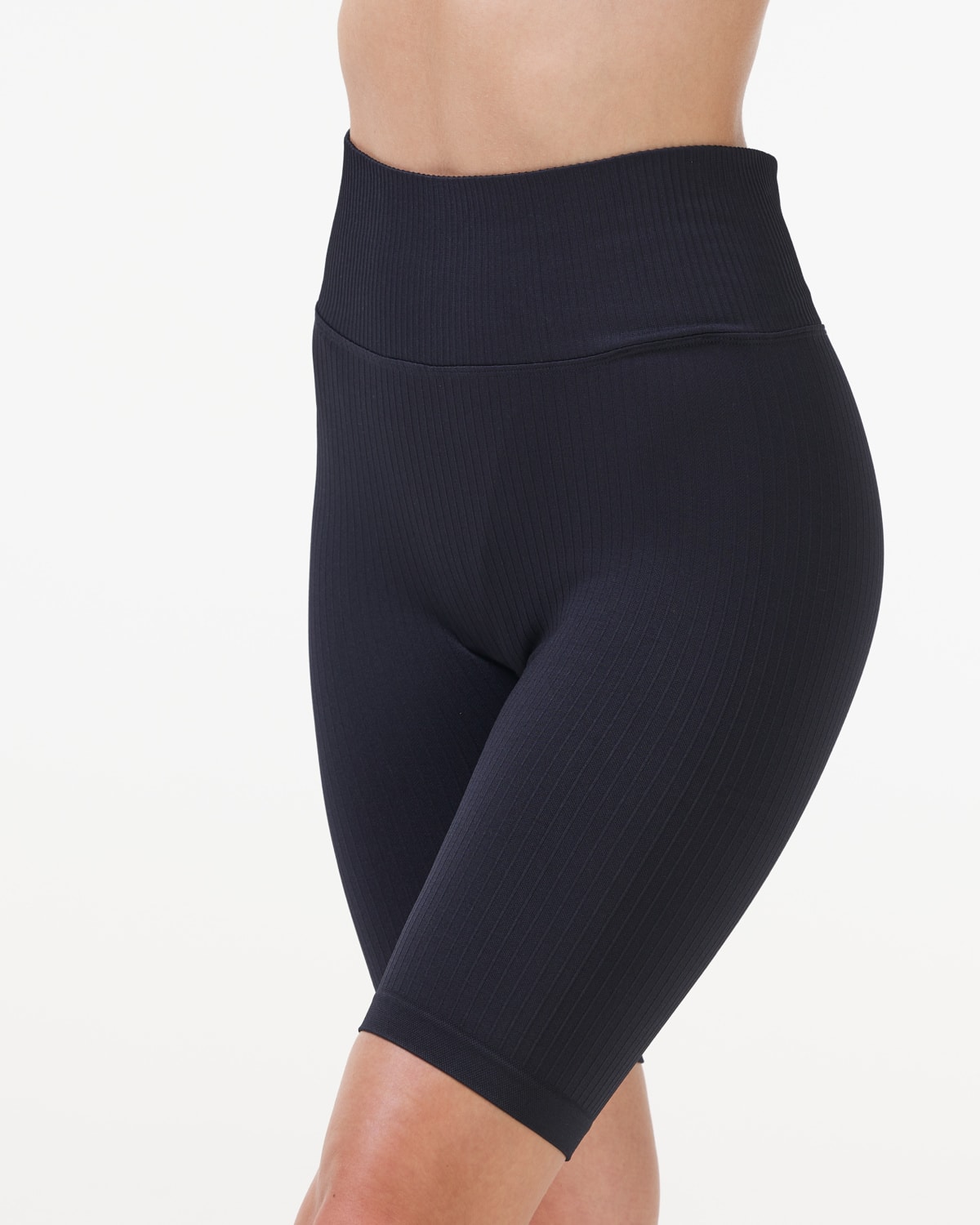 Bumpro Perfect Wide Rib Shorts Black