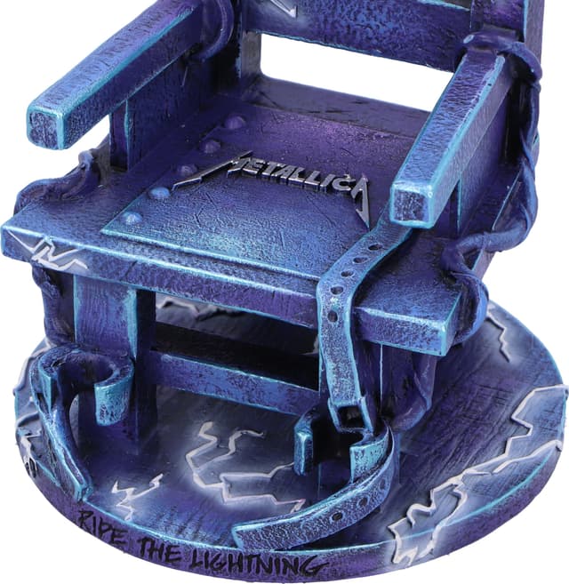 Nemesis Now Metallica actionfigur (Ride the Lightning-stol)