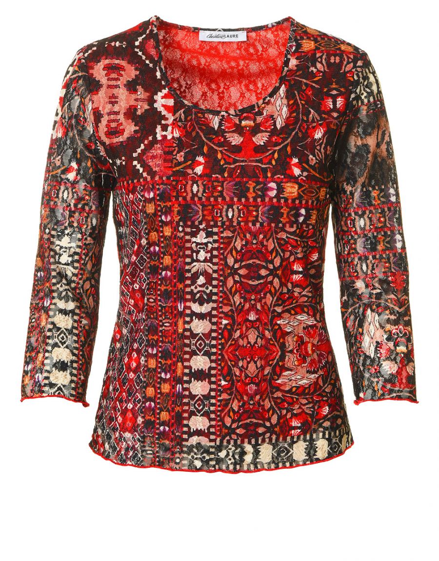 Tee shirt à résilles