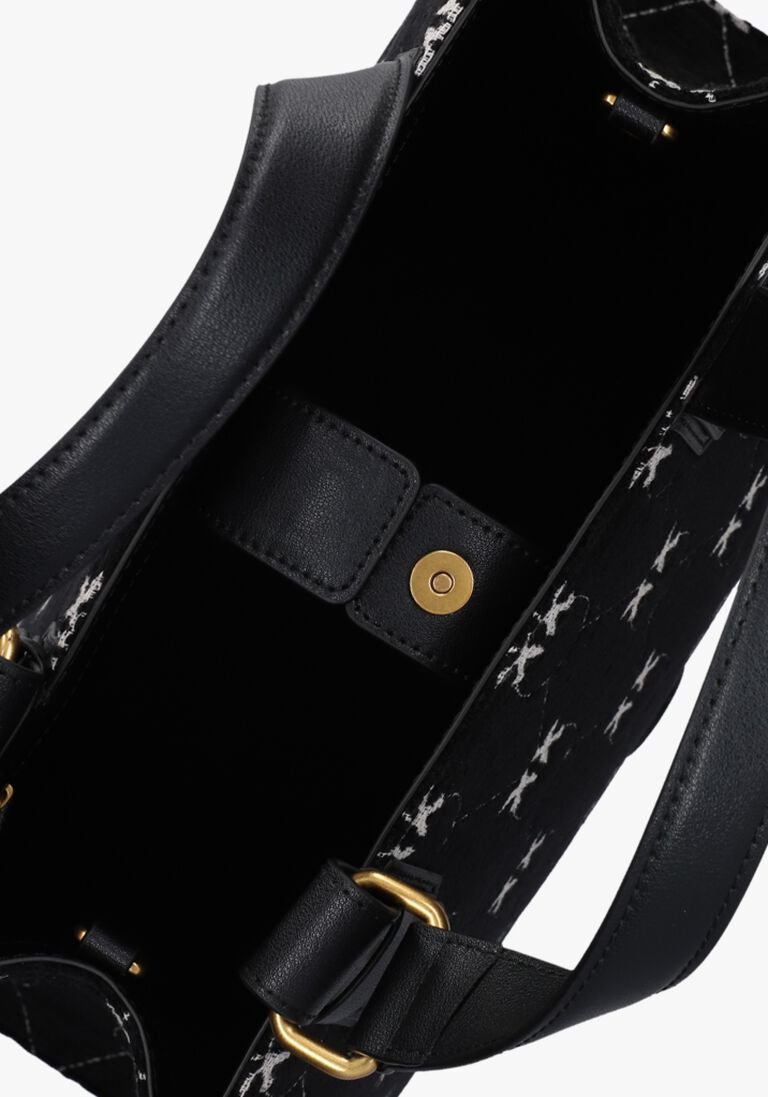 PINKO zwarte pinko schoudertas box shopping