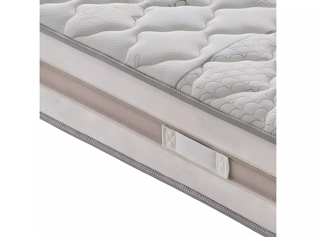 Matelas à 800 Ressorts Ensachés - Hauteur 25 Cm - 9 Zones De Confort Modèle Relax 180x200 cm