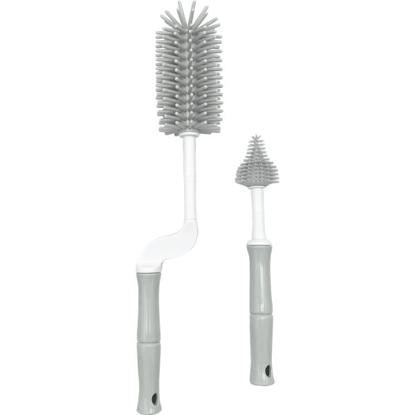 Bo Jungle Flessenborstel B-Bottle Brush Set Grey