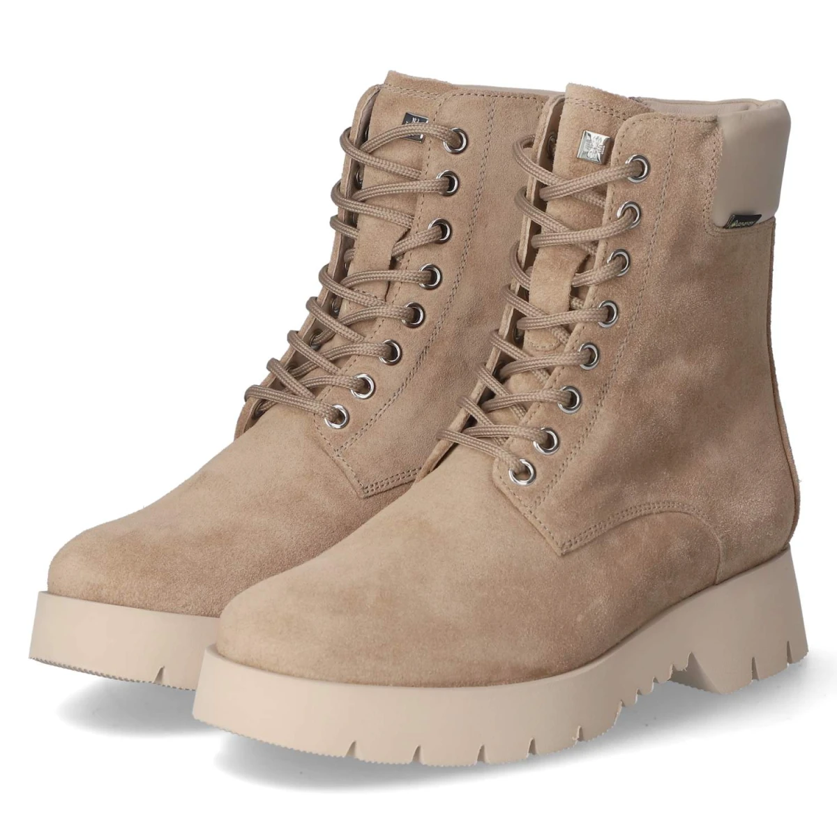 HöglWinterschnürstiefeletten - Taupe
