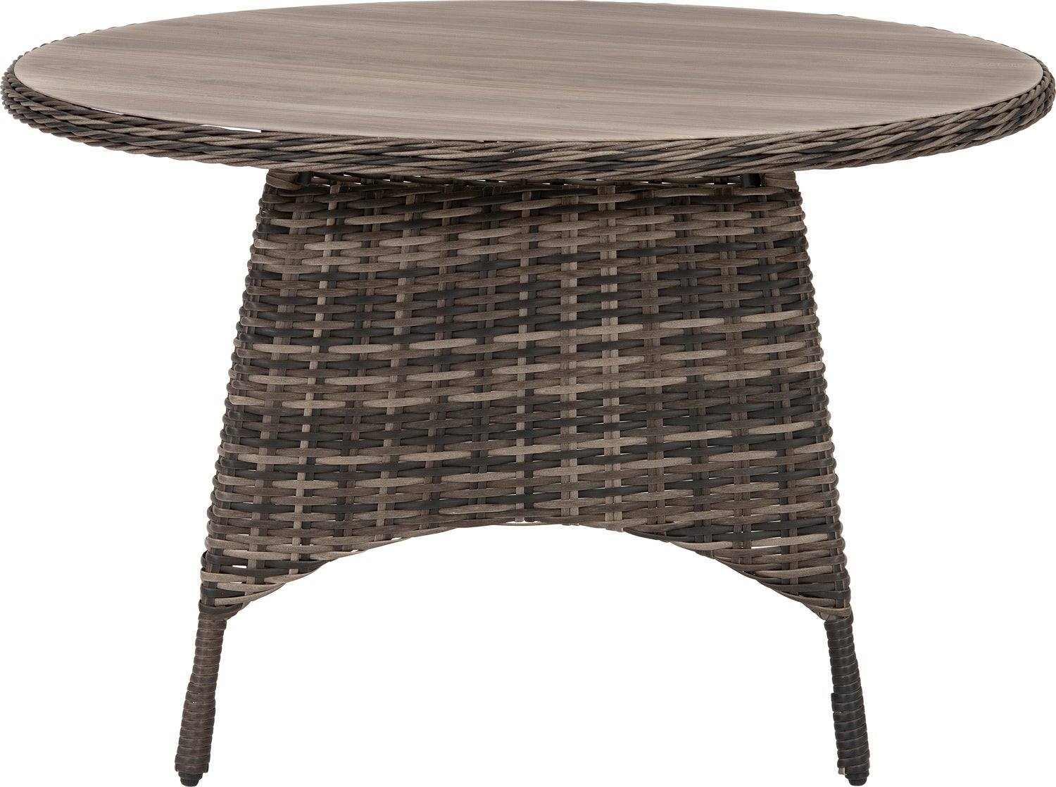 Intratuin eettafel Lima grijs D 125 H 76 cm