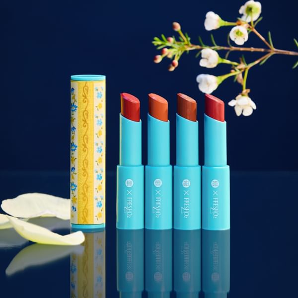 FreshO2 - Treasured Palace Museum Series Enamel Floral Birdsong Lipstick
