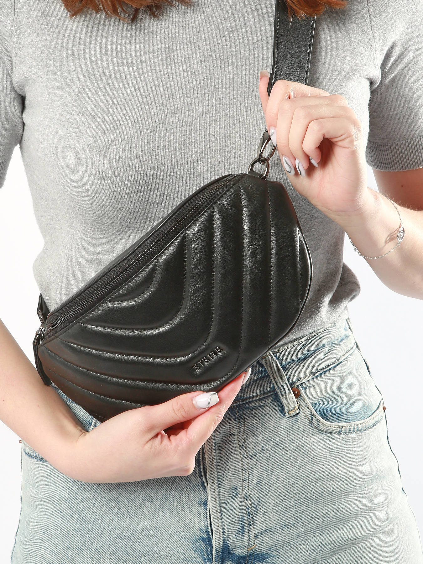 Sac banane Rafale cuir ETRIER