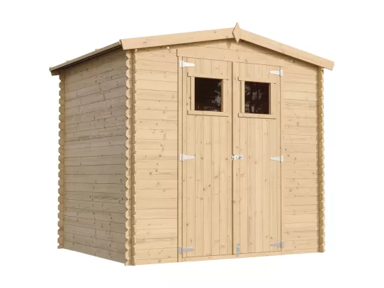 Abri de jardin en bois - I236xL226xH218 cm/ 4.33 m2 - TIMBELA M369