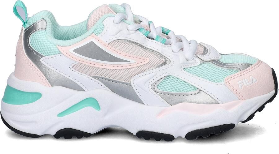 Fila Ray Tracer sneakers turquoise lichtroze
