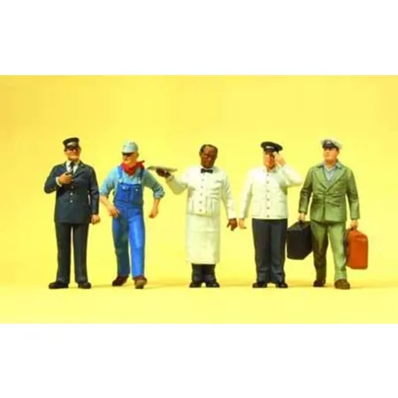 Preiser 65355 1:45 US-Bahnpersonal