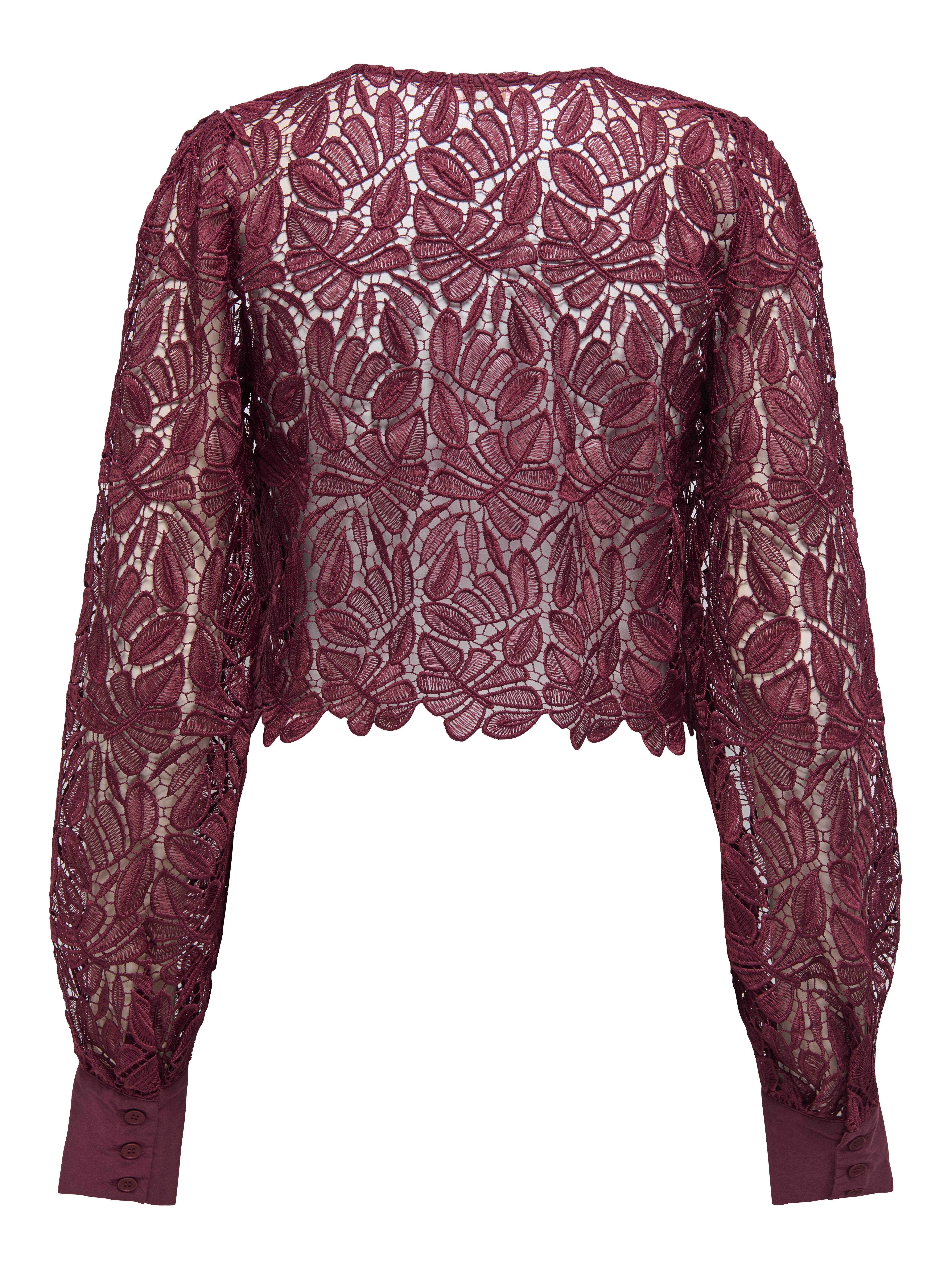 ONLELLA Hemd Burgundy