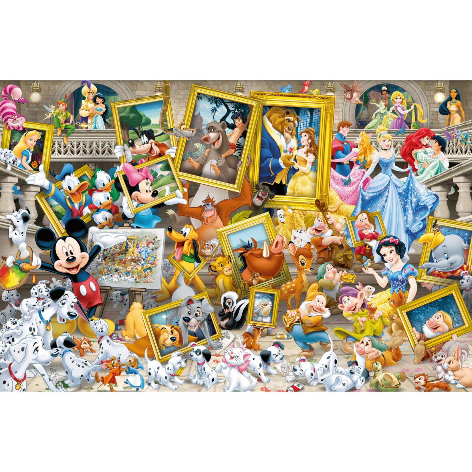 Ravensburger Puzzle Disney: Micky als Künstler
