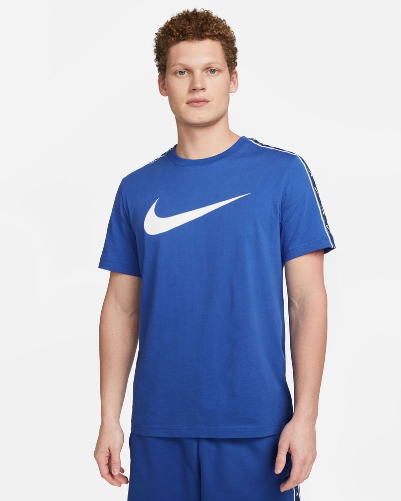 T-shirt Nike Repeat Bleu pour homme