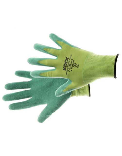 Kixx Tuinhandschoen Groovy Green Groen - Handschoenen