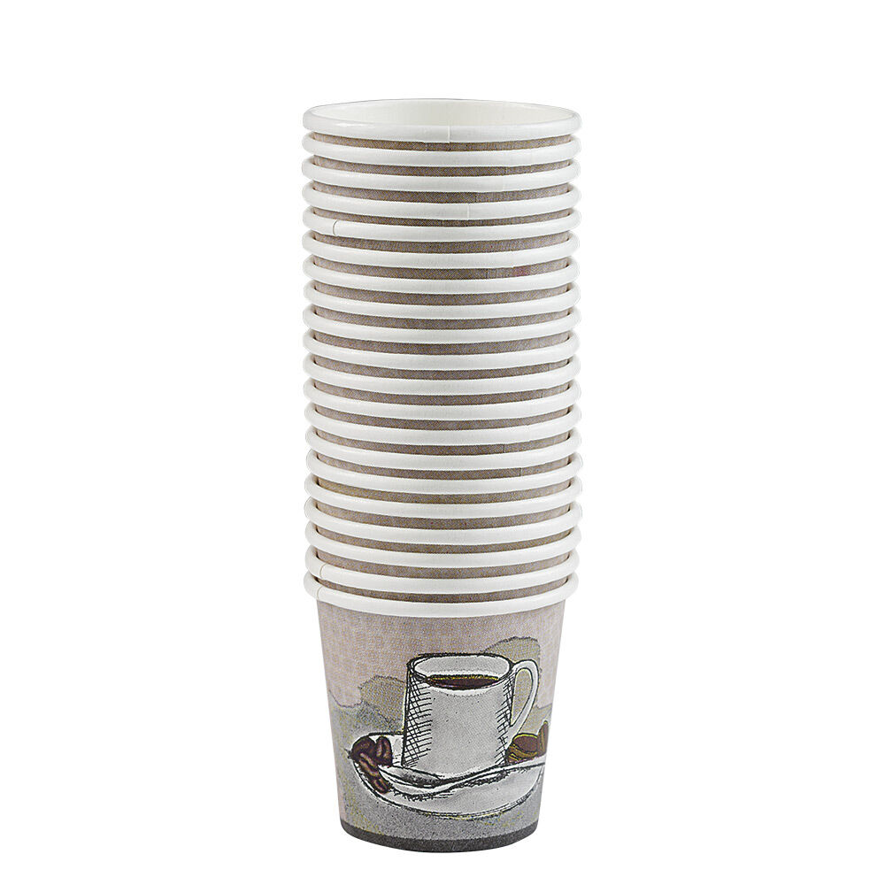 Gobelet à café en carton blanc crème 12 cl x20