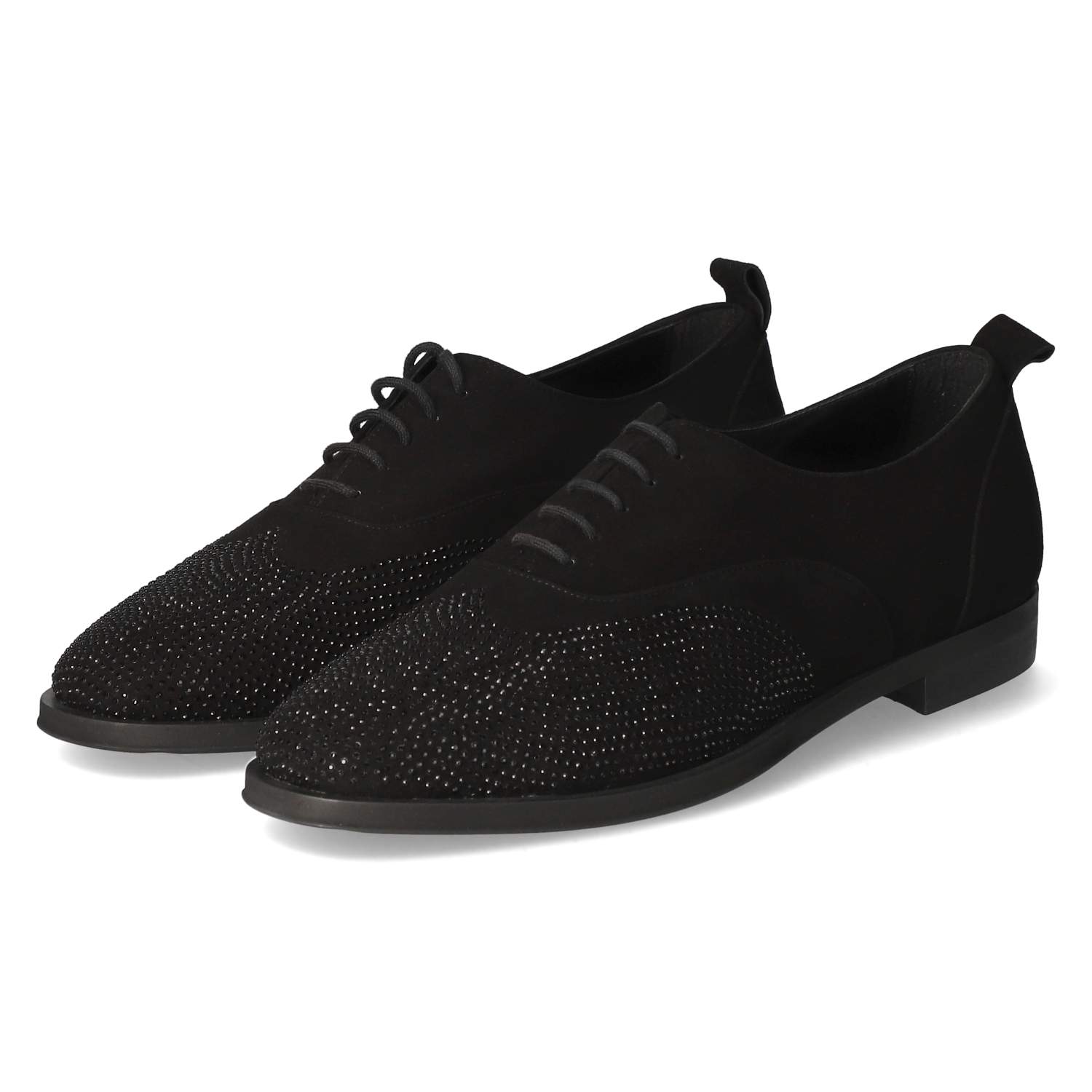 42Plus Schnürschuhe - nero
