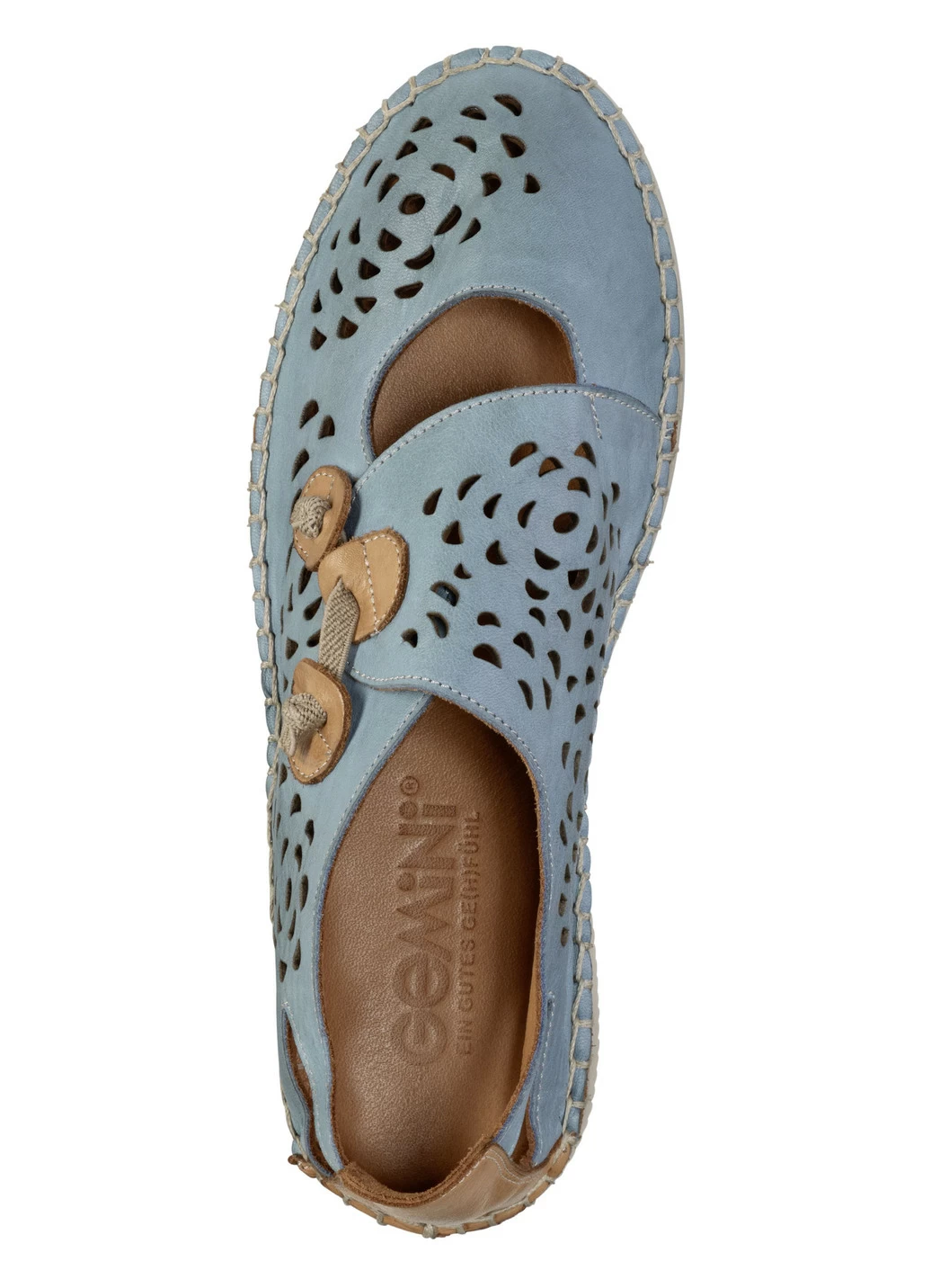 Gemini Slipper mit luftigen Durchbrüchen