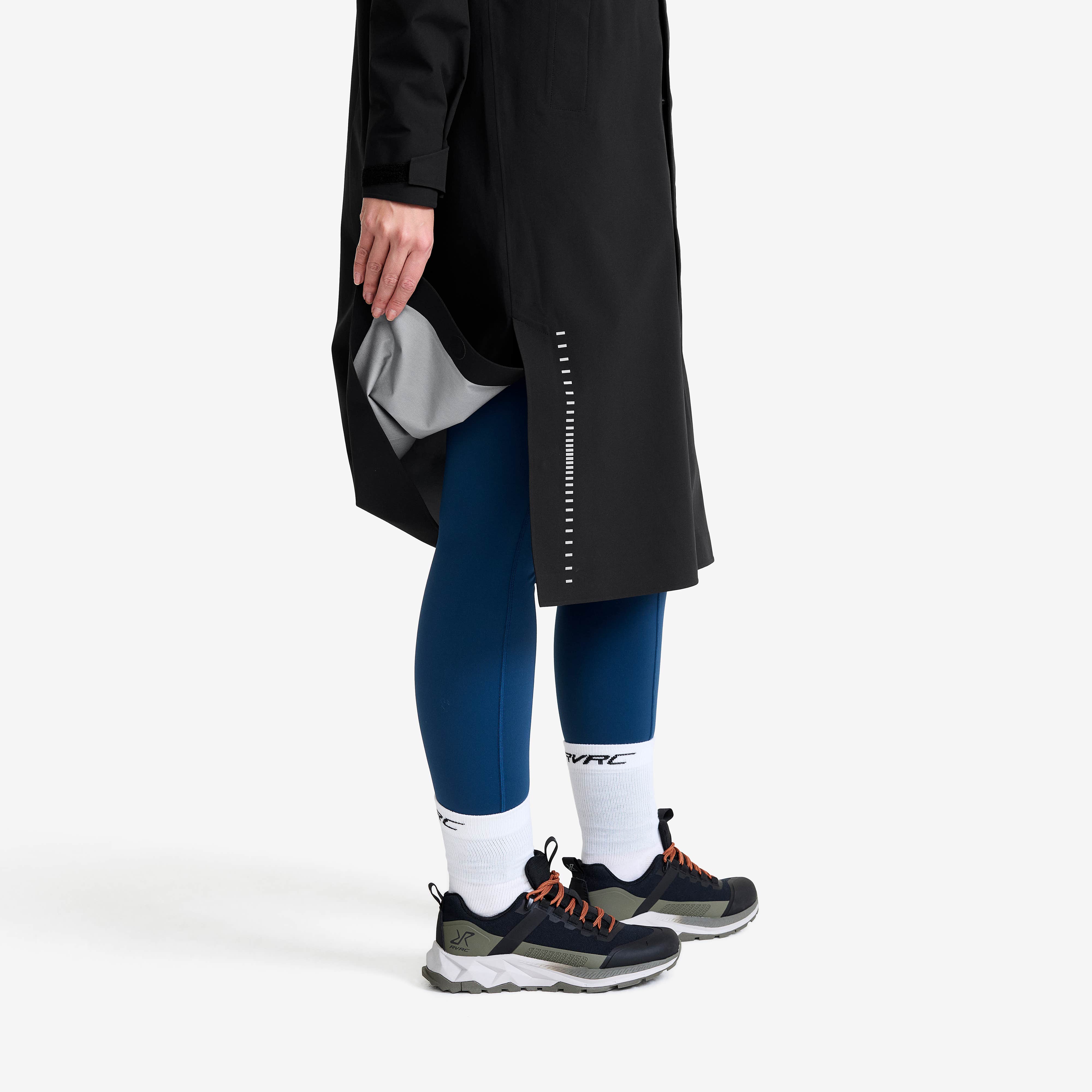Cloud 3L Long Shell Parka Dame Black