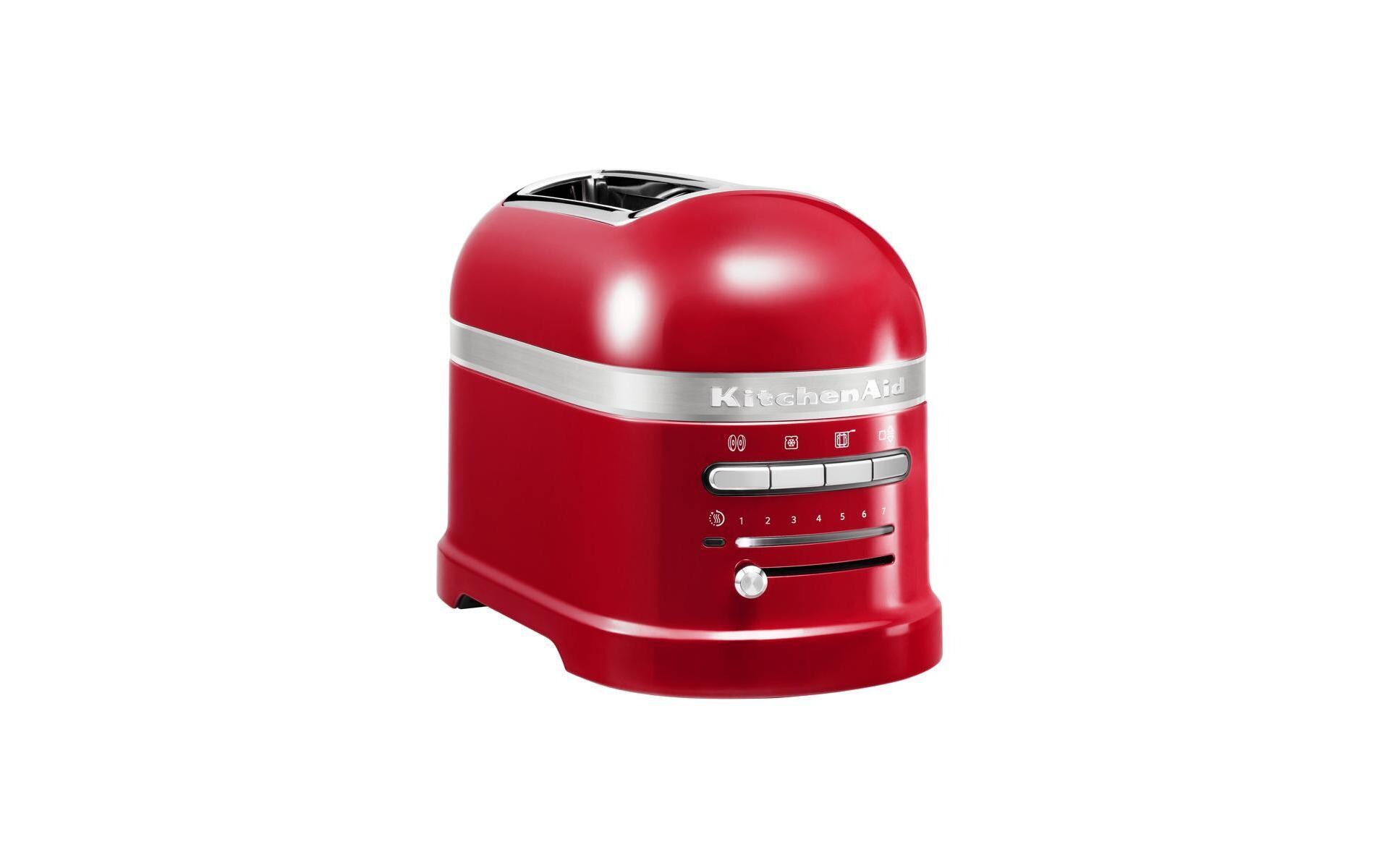 Toaster 5KMT2204 Rot<br>Doppelschlitztoaster mit sieben Bräunungsstufen, rot