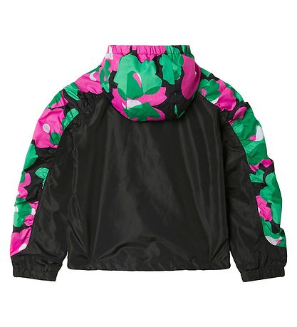 Stella McCartney Kids Kinderjacke - Schwarz m. Blumen