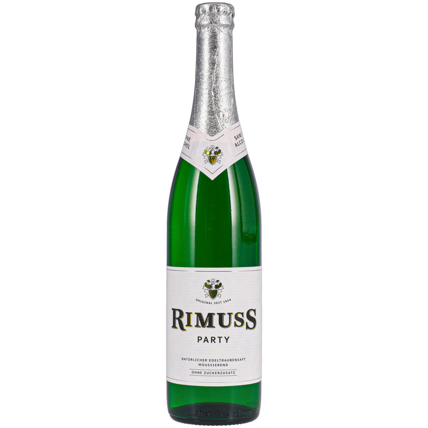 Rimuss Party Traubensaft weiss, alkoholfrei -70cl