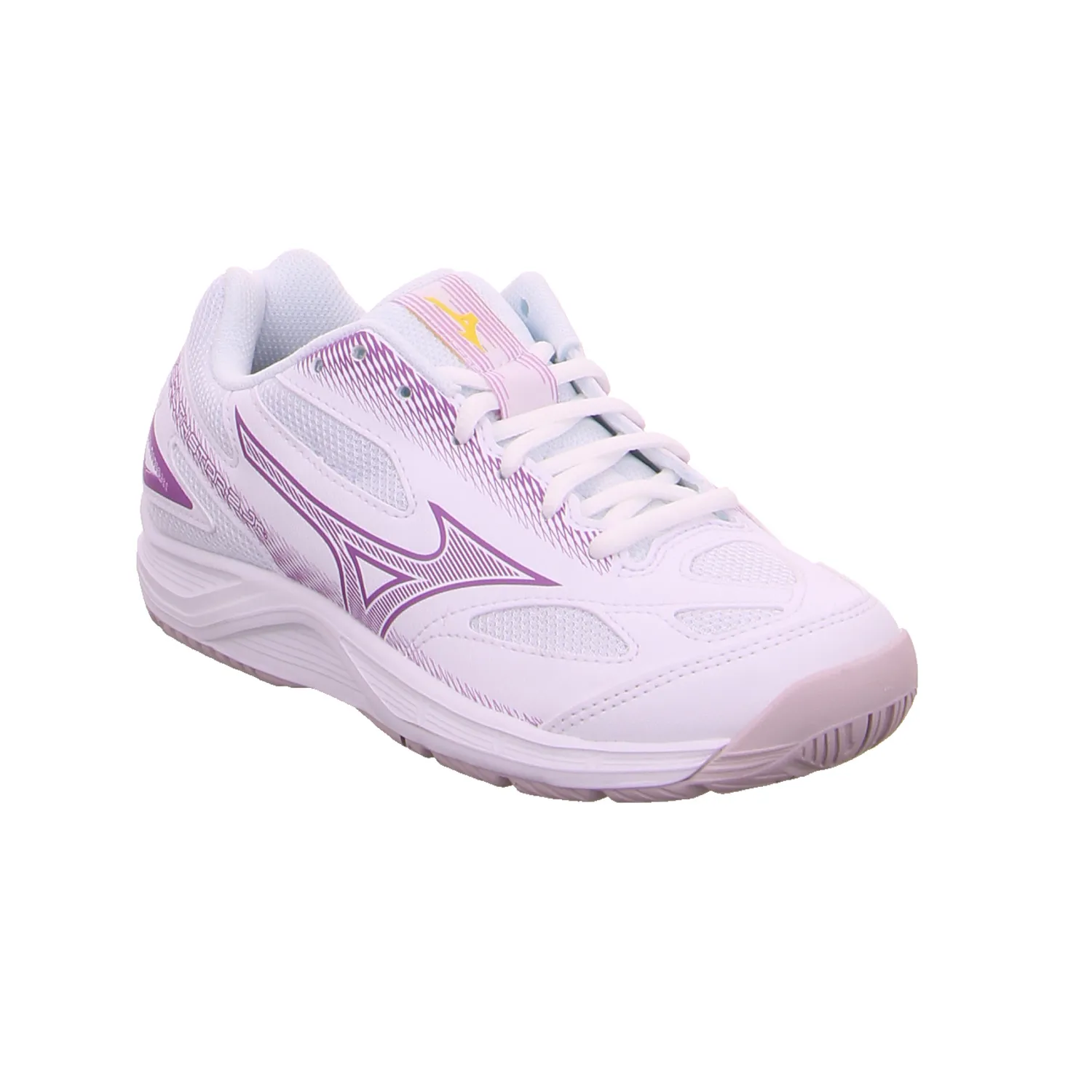 MIZUNO Kinder Indoor Weiss Synthetik