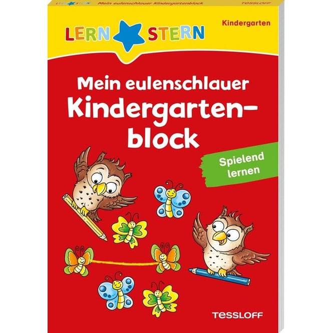 Mein eulenschlauer Kindergartenblock