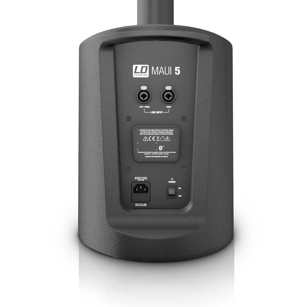 LD Systems MAUI 5 mobiel column PA-systeem zwart